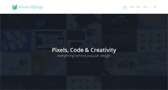 Desktop Screenshot of alisoniddings.com